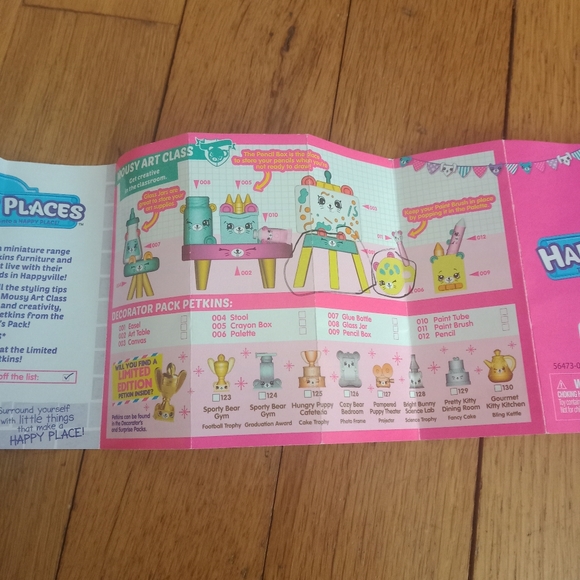 Shopkins Happy Places Mousy Art Class - Picture 2 of 2